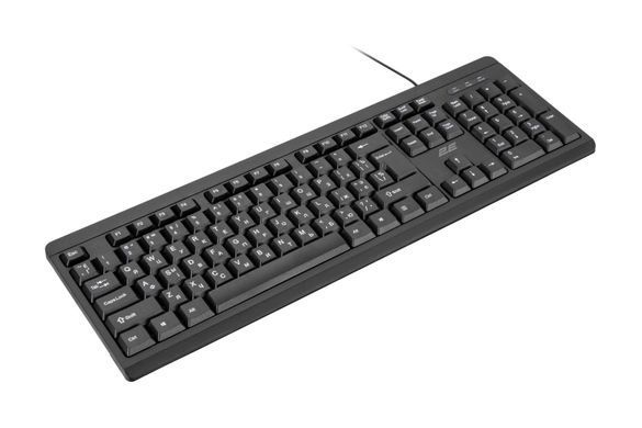 Комплект клавіатура та миша 2E MK401 USB-A, EN/UK/RU, чорний (2E-MK401UB) [113684]