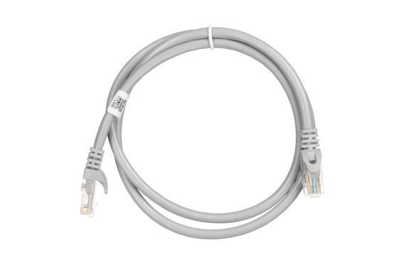Патч-корд 2E САТ 6, UTP, 1м, 26AWG, RJ45, 7/0.16, Cu, PVC, сірий (2E-PC6COP-100GRY) [109849]