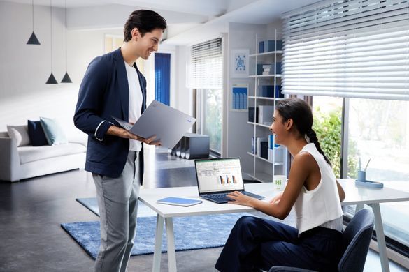 Ноутбук Acer Swift 14 AI SF14-51 14" 2.8K OLED, Intel U7-258V, 32GB, F1TB, UMA, Win11, синій (NX.J2KEU.003) [100271]