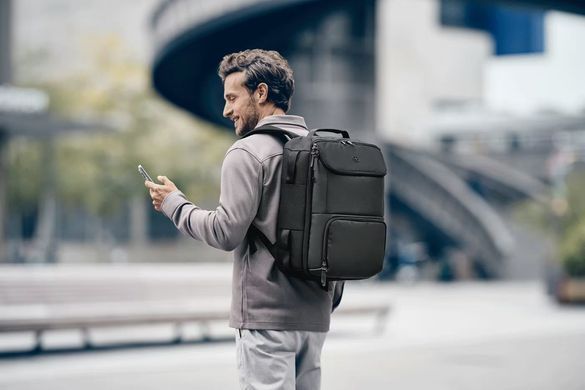 Дорожній рюкзак Wenger, Urban One Travel Backpack 16", 33L, чорний (653888) [115478]