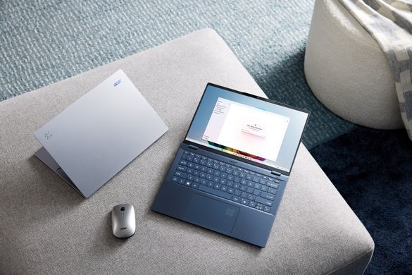 Ноутбук Acer Swift 14 AI SF14-51 14" 2.8K OLED, Intel U7-258V, 32GB, F1TB, UMA, Win11, синій (NX.J2KEU.003) [100271]