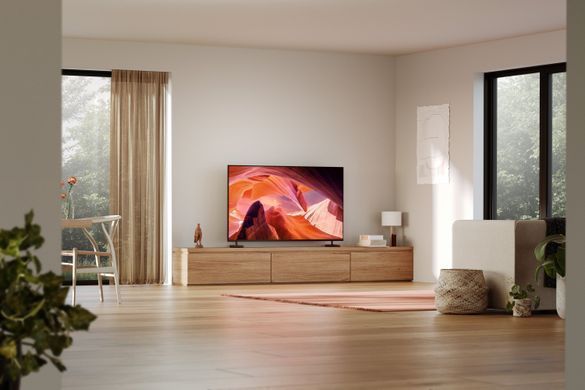 Телевізор 65" Sony LCD 4K 50Hz Smart GoogleTV Black (KD65X80L) [102121]