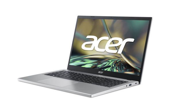 Acer Ноутбук Aspire 3 A315-510P 15.6" FHD, Intel P N200, 8GB, F256GB, UMA, Lin, сріблястий (NX.KDHEU.006)