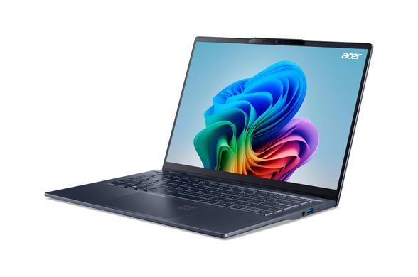 Ноутбук Acer Swift 14 AI SF14-51 14" 2.8K OLED, Intel U7-258V, 32GB, F1TB, UMA, Win11, синій (NX.J2KEU.003) [100271]
