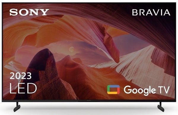 Телевізор 65" Sony LCD 4K 50Hz Smart GoogleTV Black (KD65X80L) [102121]