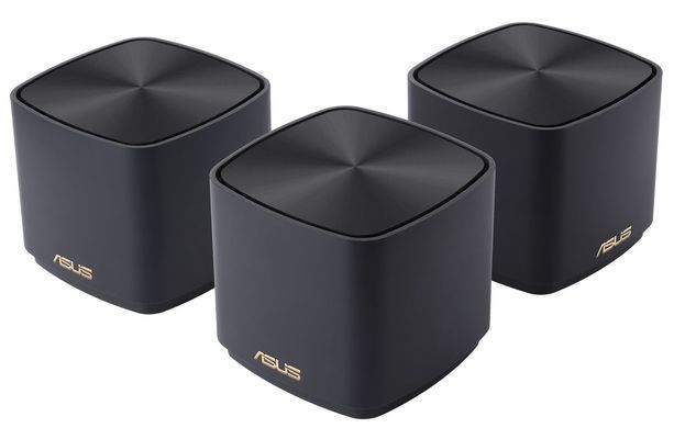 Система WiFi-Mesh ASUS ZenWiFi XD4 PLUS AX1800, 1xGE LAN, 1xGE WAN, 3мод, чорний (90IG07M0-MO3C50) [104576]