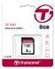 Карта пам'яті Transcend SD 8GB C10 R20/W10MB/s (TS8GSDC300S) [108897], фото 3