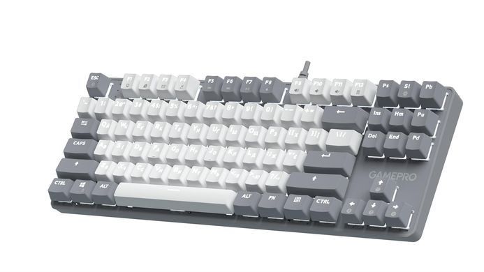 Клавіатура GamePro Genesis Metallic Outemu Red Swithes USB Gray (MK110G) [615507]