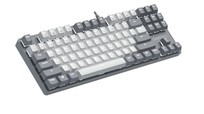 Клавіатура GamePro Genesis Metallic Outemu Red Swithes USB Gray (MK110G) [615507]
