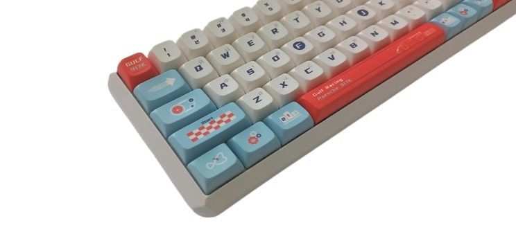 Клавіатура бездротова Motospeed Darmoshark K5 Gateron Silver Pro Custom (dmk5cgspro) [614115]