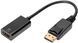 Адаптер DIGITUS DisplayPort > HDMI (M/F), Ultra HD, активний (AK-340415-002-S) [108604], фото 1