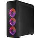 Корпус Chieftec SCORPION 4 4x120mm A-RGB, USB-C, ATX, без БЖ, Black (GL-04B-UC-OP) [405478], фото 3