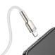 Кабель Baseus Cafule Series Metal Data Cable USB to IP 2.4A 2m White (CALJK-B02) [802315], фото 5