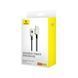 Кабель Baseus Unbreakable Series Fast Charging Data Cable USB to iP 2.4A 2m Stellar White (P10355802221-01) [802329], фото 2