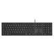 Клавіатура мембранна HP 320K, 109key, USB-A, EN/UK, чорний (9SR37UT) [106609], фото 2