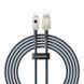 Кабель Baseus Unbreakable Series Fast Charging Data Cable USB to iP 2.4A 2m Stellar White (P10355802221-01) [802329], фото 1