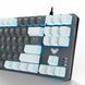 Клавіатура Aula Mechanical F3287 White/Grey Keycap KRGD Blue (6948391240688) [605972], фото 4