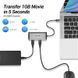 Концентратор Vention USB-C 3-Port, RJ-45, PD, 0.15 m (TGDHB) [609356], фото 4