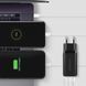 Мережевий зарядний пристрій AXAGON, 3x port (USB + dual USB-C), PD3.0/QC4+/PPS/Apple, 65W, Чорний (ACU-DPQ65) [503003], фото 6