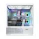 Корпус Zalman Chronix без БЖ, 1xUSB3.0, 1xUSB2.0, 1x Type C, 2x120мм ARGB Reverse, 1x120мм ARGB, VGA 410мм, LCS ready, TG Side/Front Panel, ATX, білий (CHRONIXWHITE) [109656], фото 3