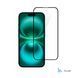 Захисне скло 2E для Apple iPhone 16(6.1), 2.5D FCFG, (1 Pack), чорна рамка (2E-IP-16.-6.1-SMFCFG-BB) [103139], фото 3
