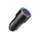 Автомобільний зарядний пристрій SkyDolphin SZ15 Aluminium QC3.0 (2USB, 2.4A) Black (AZP-000087) [603122], фото 1
