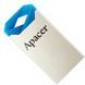 Флеш-накопичувач USB 32GB Apacer AH111 Silver/Blue (AP32GAH111U-1) [608084], фото 3