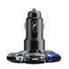 Автомобільний зарядний пристрій SkyDolphin SZ15 Aluminium QC3.0 (2USB, 2.4A) Black (AZP-000087) [603122], фото 2
