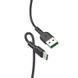 Кабель HOCO X33 Type-C 5A Surge charging data cable Black (6931474706119) [802279], фото 5