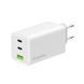Мережевий зарядний пристрій ColorWay GaN Mini 100W PD Port PPS USB (USB-2C1A) White (CW-CHS061PD-WT) [603379], фото 2
