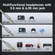 Гарнітура OneOdio Pro 10, 3,5мм/6,35мм, Silver (Pro 10 Silver) [404473], фото 4