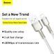 Кабель Baseus Cafule Series Metal Data Cable USB to IP 2.4A 2m White (CALJK-B02) [802315], фото 8