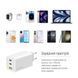 Мережевий зарядний пристрій ColorWay GaN Mini 100W PD Port PPS USB (USB-2C1A) White (CW-CHS061PD-WT) [603379], фото 11