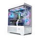 Корпус Zalman Chronix без БЖ, 1xUSB3.0, 1xUSB2.0, 1x Type C, 2x120мм ARGB Reverse, 1x120мм ARGB, VGA 410мм, LCS ready, TG Side/Front Panel, ATX, білий (CHRONIXWHITE) [109656], фото 2