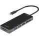 USB-хаб Promate PrimeHub-Pro USB Type-C Grey (primehub-pro.grey) [605174], фото 1