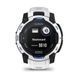 Смарт-годинник Garmin Instinct 3 45mm Solar Whitestone with Whitestone/Bolt Blue Silicone Band (010-02934-03) [619510], фото 8