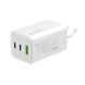 Мережевий зарядний пристрій ColorWay GaN Mini 100W PD Port PPS USB (USB-2C1A) White (CW-CHS061PD-WT) [603379], фото 3