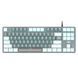 Клавіатура Aula Mechanical F3287 White/Grey Keycap KRGD Blue (6948391240688) [605972], фото 1