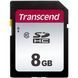 Карта пам'яті Transcend SD 8GB C10 R20/W10MB/s (TS8GSDC300S) [108897], фото 2