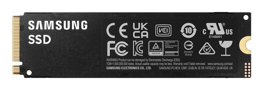 Твердотільний запам&rsquo;ятовувальний пристрій накопичувач (SSD) G4 M.2 NVME 2TB 990 PRO SAMSUNG (MZ-V9P2T0BW) [501474]