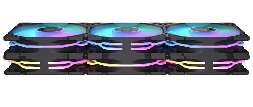 Вентилятор Asus TUF Gaming TR120 ARGB Triple Pack Black (90DA0090-B09020) [609125]