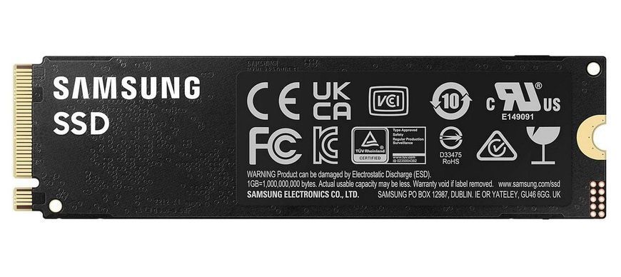 Накопичувач SSD 2ТB Samsung 990 PRO M.2 2280 PCIe 4.0 x4 NVMe V-NAND TLC (MZ-V9P2T0BW) [607909]