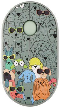 Миша 2E MF300 PETS:DOGS Silent WL BT, зелений (2E-MF300WPETSGN) [104093]