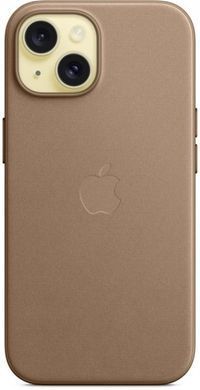 Чохол-накладка Apple FineWoven Case with MagSafe для Apple iPhone 15 Taupe (MT3C3) [601927]