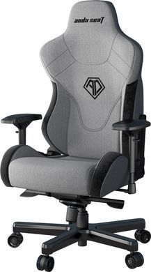 Крісло для геймерів Anda Seat T-Pro 2 Size XL Linen Grey/Black (AD12XLLA-01-GB-F) [611613]