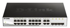 D-Link Комутатор DGS-1210-16/E 16xGE, 4xGE/SFP Combo, WebSmart (DGS-1210-16/E)