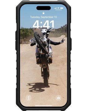 Чохол-накладка Urban Armor Gear Pathfinder Magsafe для Apple iPhone 15 Pro Ice-Black (114281114344) [616529]