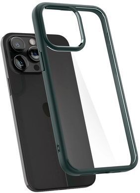 Чохол Spigen для iPhone 15 Pro Max, Ultra Hybrid, Abyss Green (ACS06574) [108196]