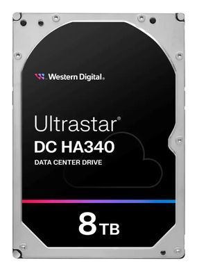 Запам&rsquo;ятовувальний пристрій на жорстких дисках (HDD) SATA 8TB 7200RPM 512MB DC HA340 WD (0B47078) [504246]
