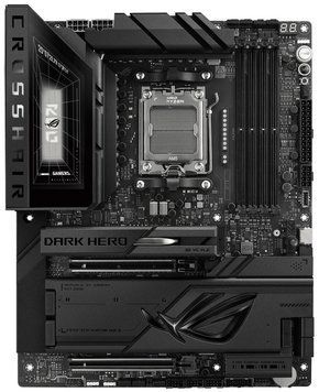 Материнcька плата ASUS ROG CROSSHAIR X870E DARK HERO sAM5 X870E 4xDDR5 M.2 HDMI USB Type-C Wi-Fi BT ATX (90MB1NT0-M0EAY0) [113659]